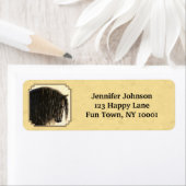 Friesian Draft Horse Yellow Etiket (Insitu)