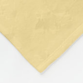 Friesian Draft Horse Yellow Fleece Deken (Hoek)