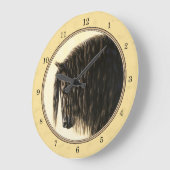 Friesian Draft Horse Yellow Grote Klok (Hoek)