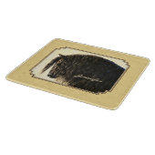 Friesian Draft Horse Yellow Snijplank (Hoek)