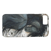 Friesian DreamWalker Horse by Bihrle Case-Mate iPhone Case (Achterkant (Horizontaal))