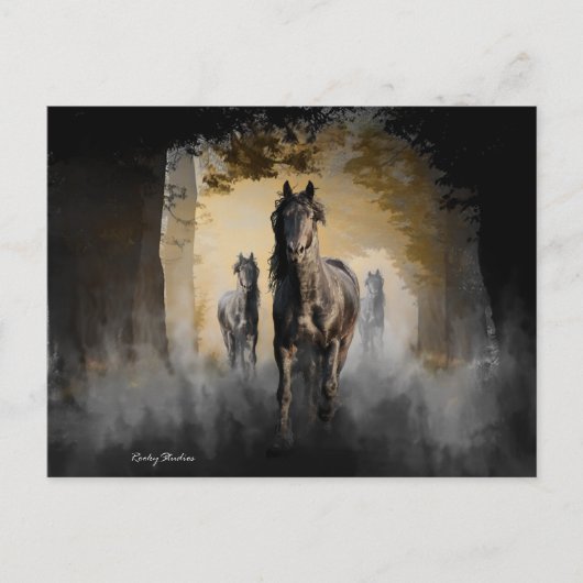Friesian Drie Briefkaart (Voorkant)