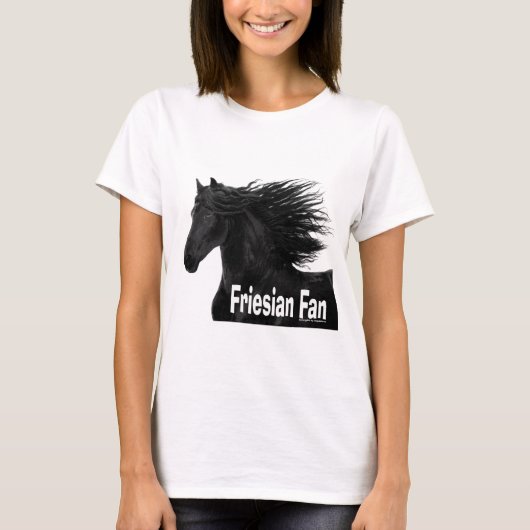 Friesian Fan T-shirt (Voorkant)