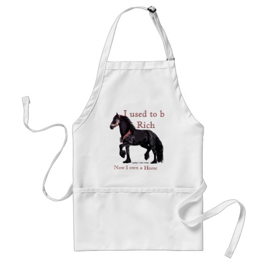 Friesian Farrier Apron Standaard Schort (Voorkant)