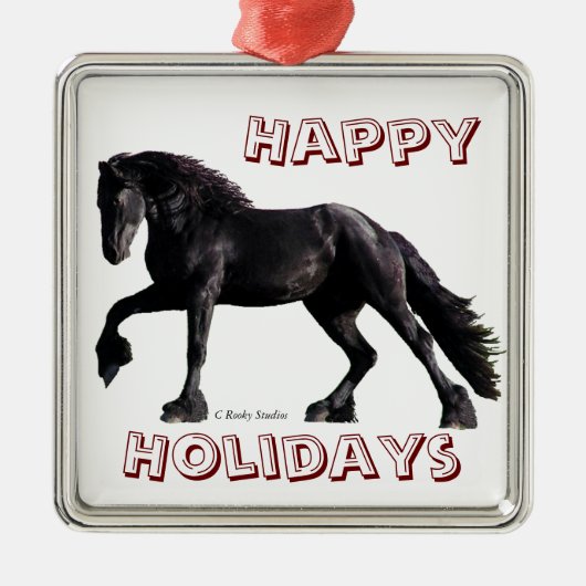 Friesian Feestdagen Ornament (Voorkant)