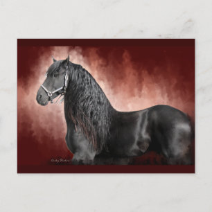 Friesian Fire Briefkaart