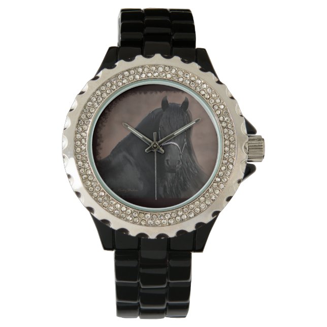 Friesian Flair Horloge (Voorkant)