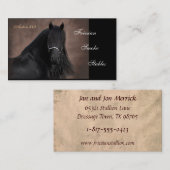 Friesian Flair Visitekaartje (Voorkant / Achterkant)