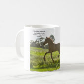 Friesian Foal psalm 37:4 Koffiemok (Voorkant links)