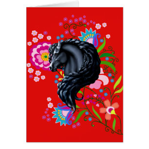 Friesian Folk, paard, zwarte hengst