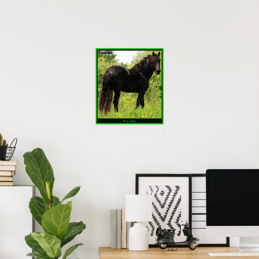 Friesian Foto Print (Thuiskantoor)