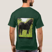 Friesian Foto Shirten T-shirt (Achterkant)