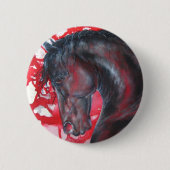 Friesian Fury Button Pin (Voorkant)