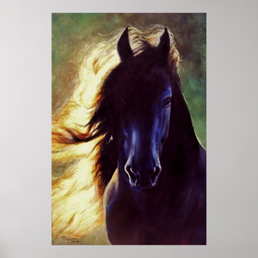 "Friesian Glow" Poster (Voorkant)