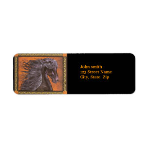 Friesian Horse Etiket