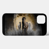 Friesian Horse Hallo Case-Mate iPhone Case (Achterkant (horizontaal))