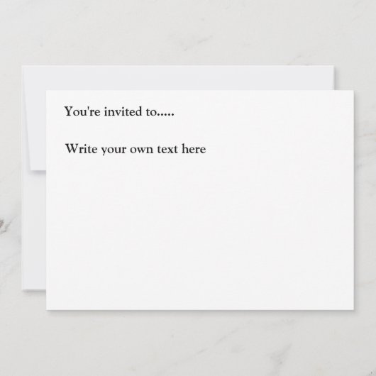 Friesian Horse Kaart (Achterkant)