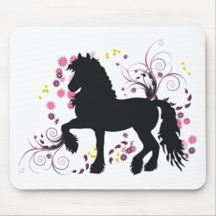 Friesian Horse Muismat