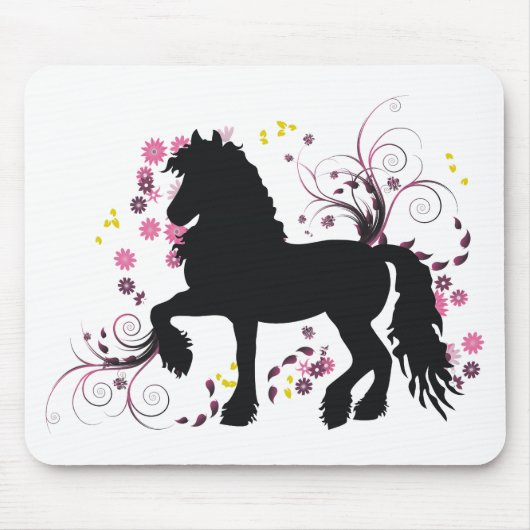 Friesian Horse Muismat (Voorkant)