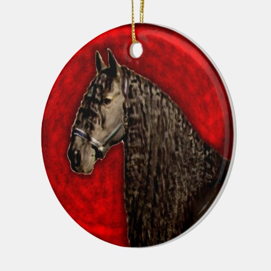 Friesian Horse Ornament (Links)