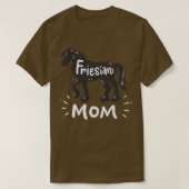 Friesian Horse T-shirt (Design voorkant)