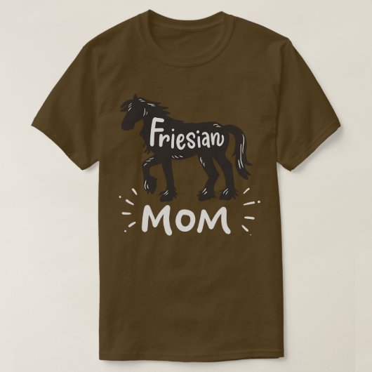 Friesian Horse T-shirt (Design voorkant)