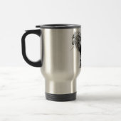 Friesian Horse Travel Mug Reisbeker (Links)