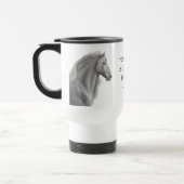 Friesian Horse Travel Mug Reisbeker (Links)