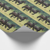 Friesian Horses Cadeaupapier (Hoek)