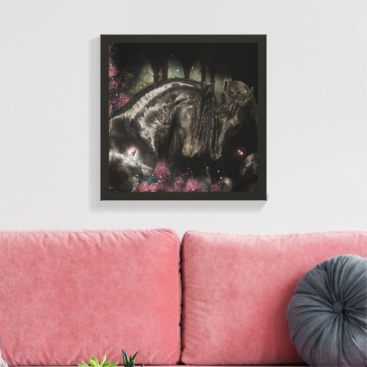 FRIESIAN LOVE - Gewatteerd Canvas (Insitu (Woonkamer))