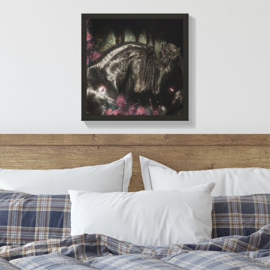 FRIESIAN LOVE - Gewatteerd Canvas (Insitu (Slaapkamer))