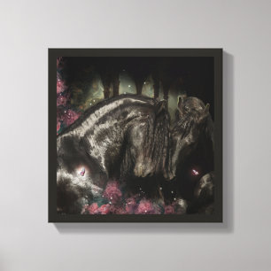 FRIESIAN LOVE - Gewatteerd Canvas Afdruk