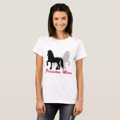 Friesian mama t-shirt (Voorkant volledig)