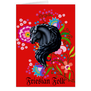 Friesian Mensen, paard, zwarte hengst
