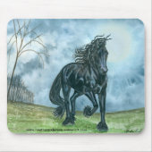 Friesian Mousepad Muismat (Voorkant)