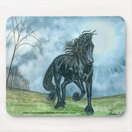 Friesian Mousepad Muismat (Voorkant)
