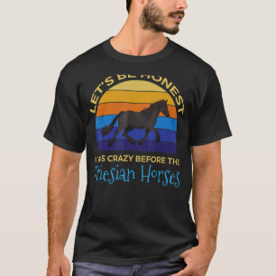 Friesian Paard Kleding Geweldige Paarden Ontwer T-shirt