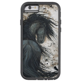 Friesian paard van Bihrle iPhone 6 Hoesje