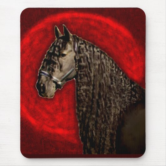 Friesian Portret Muismat (Voorkant)