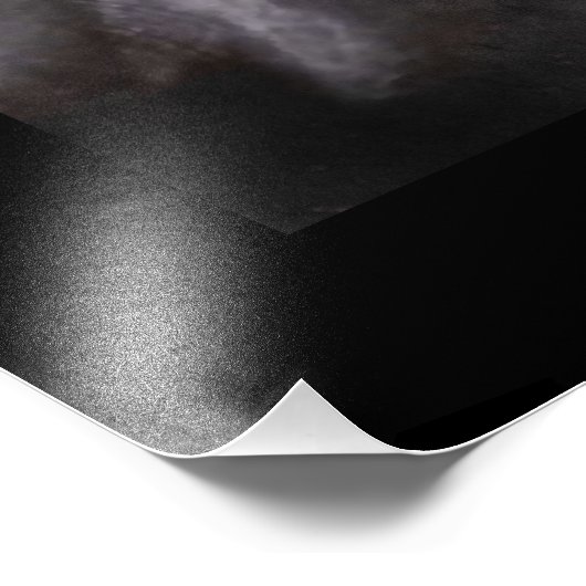 Friesian Portret - Poster (Hoek)