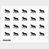 Friesian Ronde Sticker (Vel)