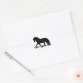 Friesian Ronde Sticker (Envelop)