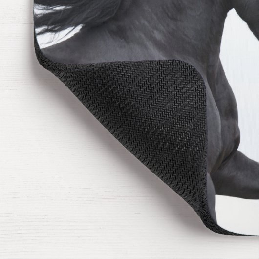 Friesian Runs Mousepad Muismat (Hoek)