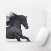 Friesian Runs Mousepad Muismat (Met muis)