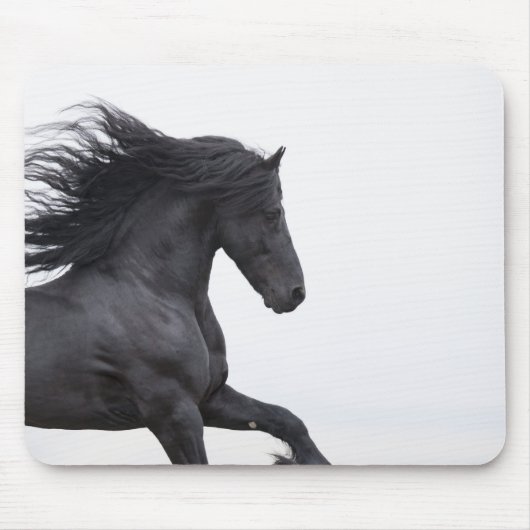 Friesian Runs Mousepad Muismat (Voorkant)