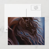 Friesian Storm Briefkaart (Voorkant / Achterkant)