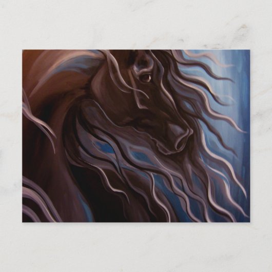 Friesian Storm Briefkaart (Voorkant)