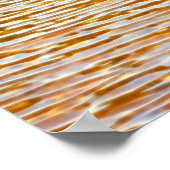 Friesisch paard bij het meer poster (Hoek)