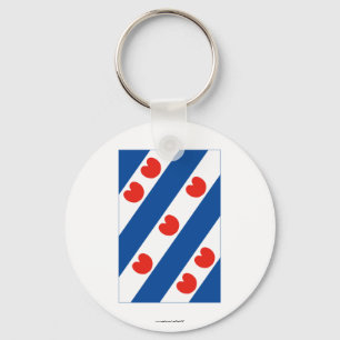 Friesland Flag Sleutelhanger