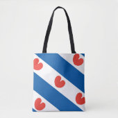 Friesland Flag Tote Bag (Voorkant)